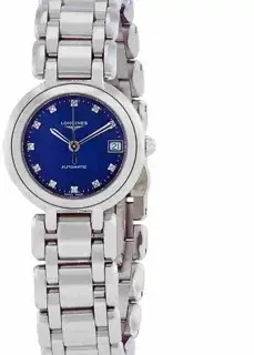 Longines Longines PrimaLuna L8.111.4.98.6 26mm Stainless steel Blue