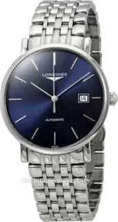 Longines Longines Elegant L4.910.4.92.6 39mm Stainless steel Blue