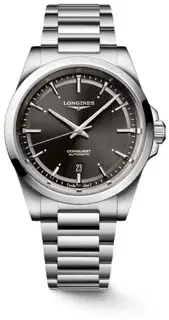 Longines Longines Conquest 00 DIAL Stainless steel Black