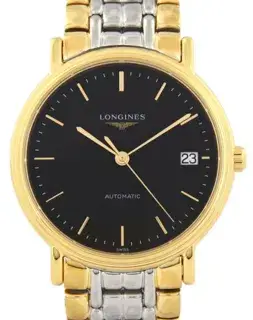 Longines Longines Presence L4.821.2.52.7 34mm Stainless steel Black