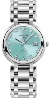 Longines Longines PrimaLuna L8.113.4.90.6 30mm Stainless steel Blue