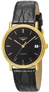 Longines Longines Presence L48212522 34.5mm Stainless steel Black