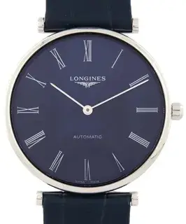 Longines Longines La Grande Classique L4.918.4.94.2 38mm Stainless steel Blue