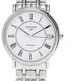 Longines Longines Presence L48214116 35mm Stainless steel White