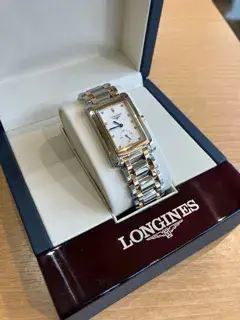 Longines Longines DolceVita L5.655.5.88.7 Rose gold and Stainless steel White