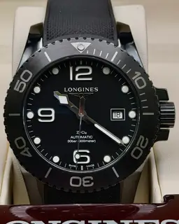 Longines Longines HydroConquest L3.784.4.59.9 43mm Ceramic Black