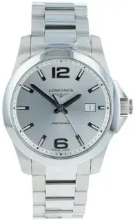 Longines Longines Conquest L3.759.4 41mm Stainless steel Silver