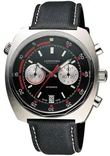 Longines Longines Heritage L27964520 43mm Stainless steel Black