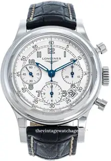 Longines Longines Heritage L2.745.4.73.2 41mm Stainless steel Silver
