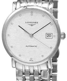 Longines Longines Elegant L4.809.4.77.6 / L48094776 34.5mm Stainless steel Silver
