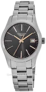 Longines Longines Conquest Classic L2.386.4.52.6 34mm Stainless steel Black