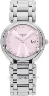 Longines Longines PrimaLuna L8.122.4.99.6 30mm Stainless steel Pink