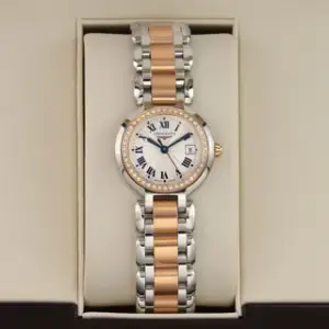 Longines Longines PrimaLuna L8.110.5.79.6 26.5mm Rose gold and Stainless steel Silver