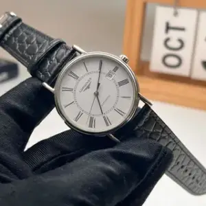 Longines Longines Presence L4.921.4.11.2 38.5mm Stainless steel White