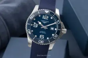 Longines Longines HydroConquest L3.782.4.96.9 43mm Stainless steel Blue