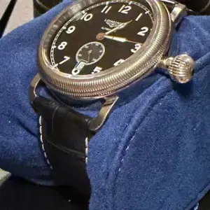Longines Longines Heritage L2.777.4.53.2 41mm Stainless steel Black