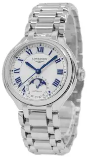 Longines Longines PrimaLuna L81264716 34mm Stainless steel Silver