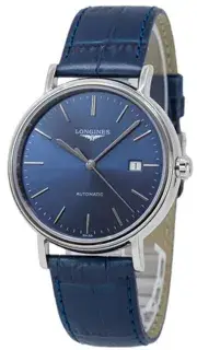 Longines Longines Presence L49224922 40mm Stainless steel Blue