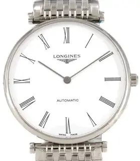Longines Longines La Grande Classique L4.918.4.11.6 38mm Stainless steel White
