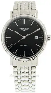 Longines Longines Presence L4.922.4.52.6 40mm Stainless steel White