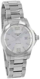 Longines Longines Conquest L3.759.4.76.6 41mm Stainless steel Silver
