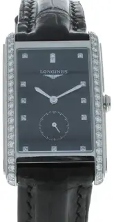 Longines Longines DolceVita L5.755.0.57.0 28.5mm Stainless steel Black