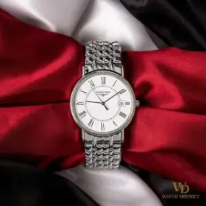 Longines Longines Presence L4.720.4.11.2 33mm Stainless steel White