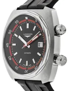 Longines Longines Heritage L27954529 Stainless steel Black