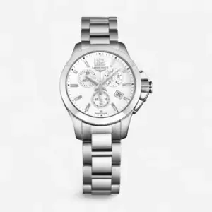 Longines Longines Conquest L3.379.4.16.6 36mm Stainless steel Silver