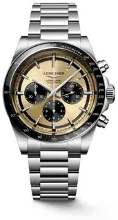 Longines Longines Conquest L38354326 42mm Stainless steel Golden