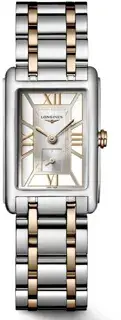 Longines Longines DolceVita 32mm Rose gold and Stainless steel White