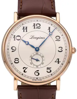 Longines Longines Presence L4.785.8 38.5mm Rose gold Silver