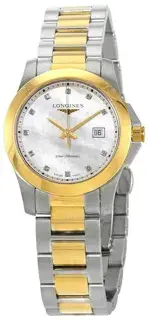 Longines Longines Conquest L3.376.3.87.7 29.5mm Stainless steel White
