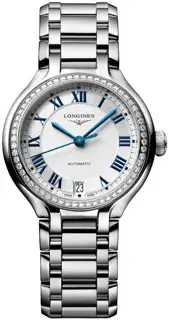 Longines Longines PrimaLuna L8.124.0.71.6 34mm Stainless steel Silver