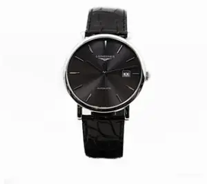 Longines Longines Elegant L49104722 39mm Stainless steel Black