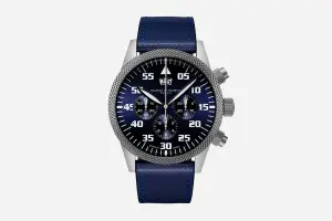 Maurice de Mauriac Chrono Modern Big Date Deep Blue