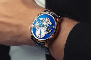 MB&F Legacy Machine N°2 Red Gold Blue