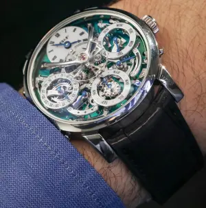 MB&F Legacy Machine Perpetual Titanium