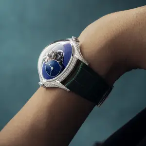 MB&F Legacy Machine FlyingT Lapis Lazuli