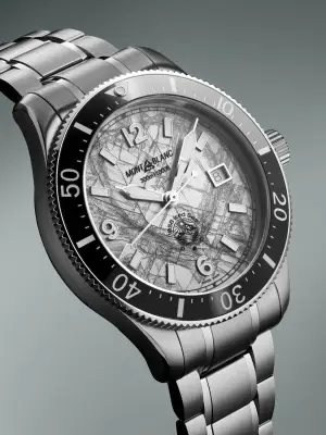 Montblanc 1858 Iced Sea Automatic Date