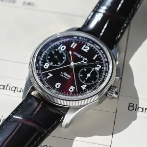 Montblanc 1858 Split Second Chronograph Burgundy Limited Edition