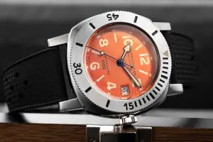 Nivada Grenchen Depthmaster Orange