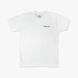Nodus Ringspun Cotton Tee - White. Nodus Watches