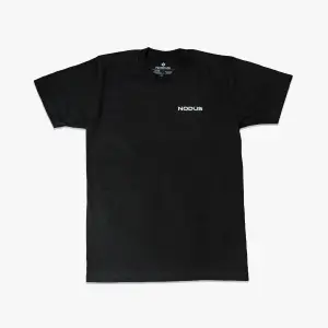 Nodus Ringspun Cotton Tee - Black. Nodus Watches