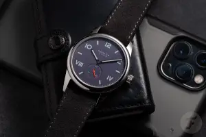 NOMOS Glashütte Club Campus Deep Pink and Blue Purple