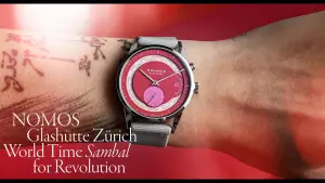 NOMOS Zürich World Time Sambal for Revolution