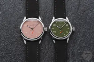 Nomos Club Campus All Olive and Full Rose