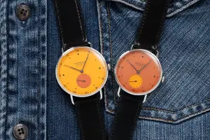 Nomos Metro neomatik Orange