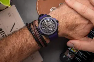 Norqain Wild One Skeleton 42mm Purple Limited Edition