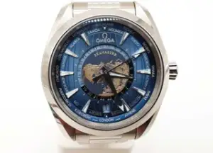 Omega Omega Aqua Terra 22010432203002 Stainless steel Blue